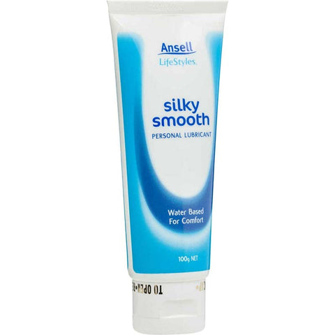 LifeStyles Silky Smooth 200gm Water Based Lube by Ansell - Water Based Lubes