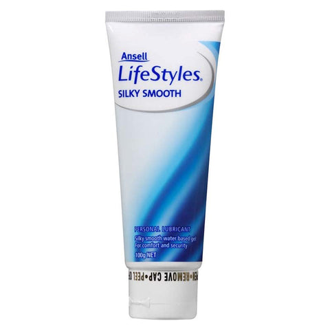 LifeStyles Silky Smooth 200gm Water Based Lube by Ansell - Water Based Lubes