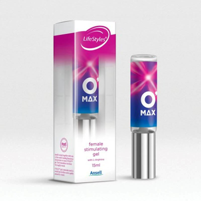 Ansell O Max Gel 15ml - - Delay and Excite Sprays