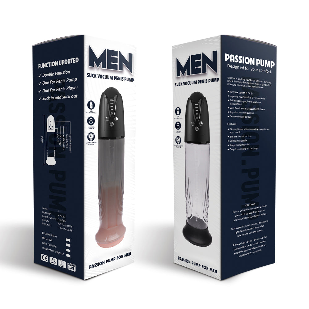 Shenzhen Canwin MEN Mastubator & Penis Pump with Sleeve - Penis Pumps And Stretchers