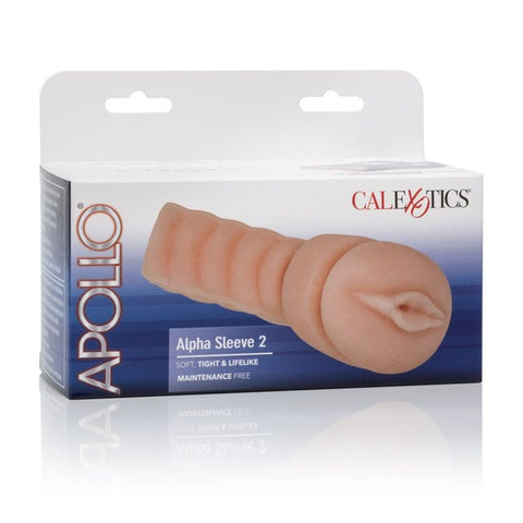 Apollo Alpha Men's Stroker Sleeve 2 by California Exotics - Pumps, Extenders and Sleeves