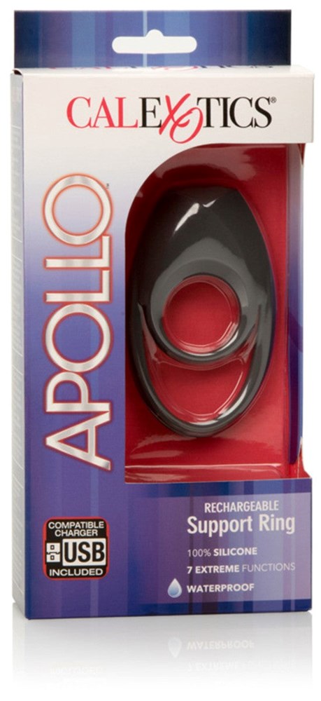 Apollo Rechargeable Support Ring - - Vibrating Cock Rings