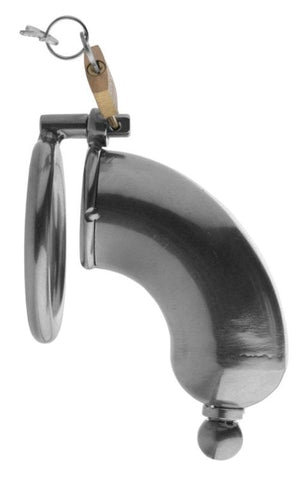 Armor Chastity Cage With Urethral Insert by XR Brands - Penis Plugs