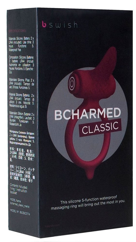 B Swish BCHARMED Classic Ring - - Cock Rings