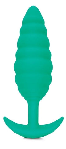 Zoe Ligon Collection Twist Ribbed Texture Plug by B-Vibe - Butt Plugs