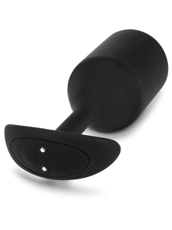 b-Vibe Vibrating Snug Plug XXL Black (size 5) - - Butt Plugs