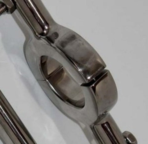 Ball Stretcher and Crusher by Hell's Couture - Ball and Cock Toys