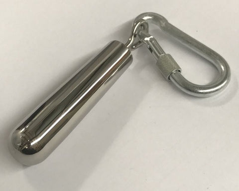 Ball Stretcher Weight With Karabiner Leather - Ball and Cock Toys