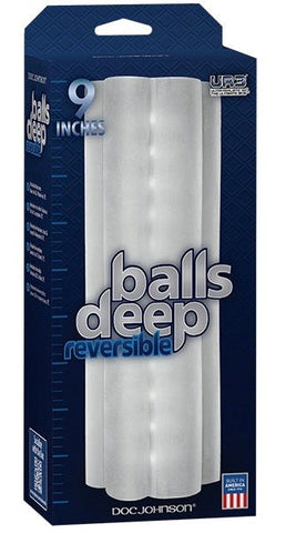 Balls Deep UR3 9 Stroker Reversible by Doc Johnson - Masturbators and Strokers