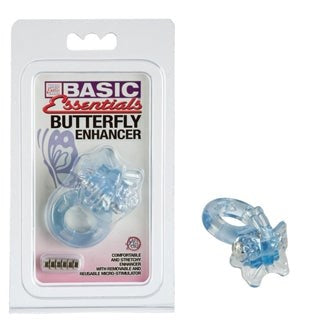 Basic Essentials Butterfly Enhancer - - Cock Rings