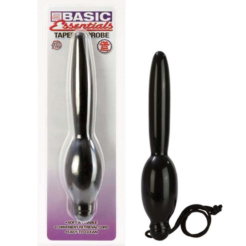 Basic Essentials Tapered Anal Probe - - Anal Dildos