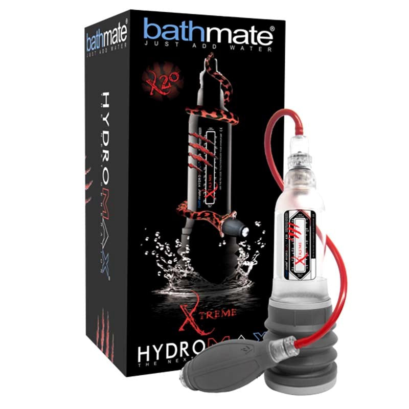 Bathmate Hydromax Xtreme X20 Hydro Pump and Kit Clear - - Pumps, Extenders and Sleeves