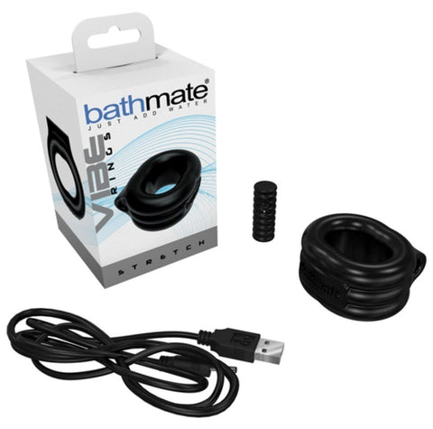 Rechargeable Vibe Cock Ring Stretch by Bathmate - Cock Rings