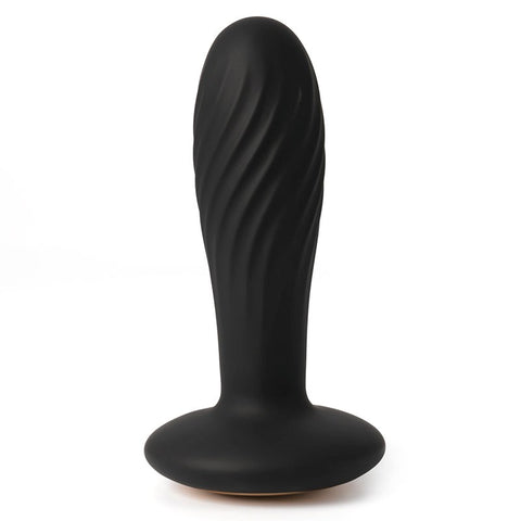 Bella Ribbed Design Silicone Anal Plug by Svakom - Butt Plugs