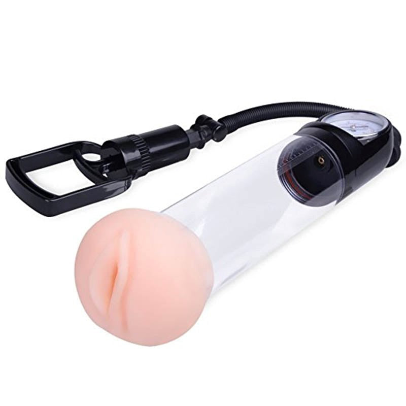 Big Man Penis Pump With Accu-Meter - - Pumps, Extenders and Sleeves