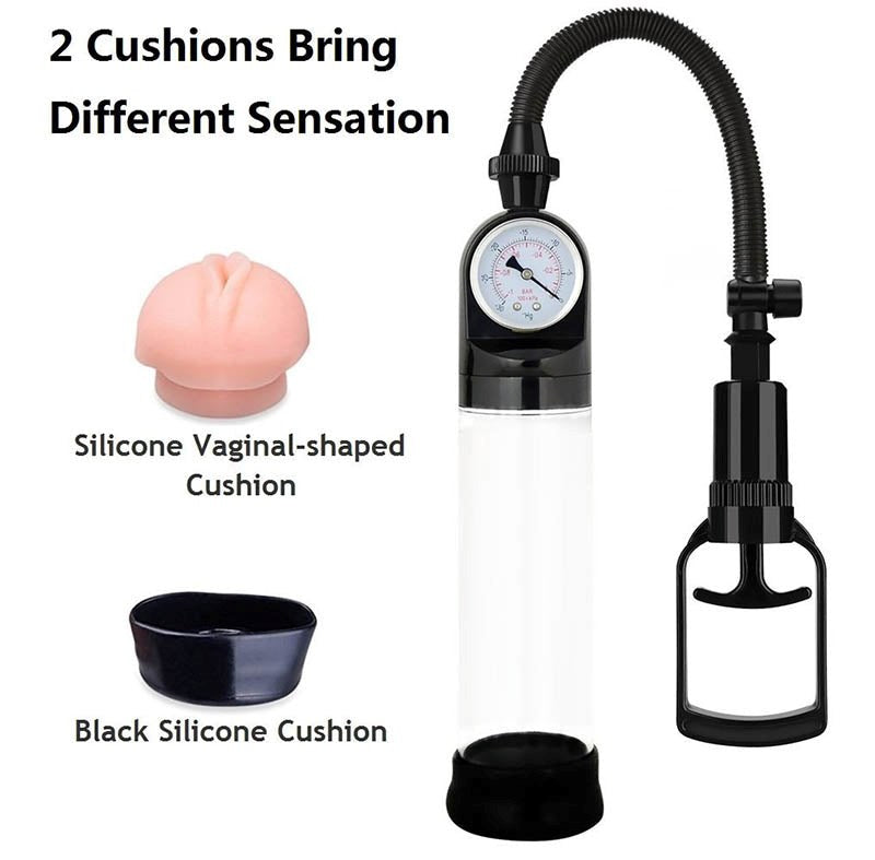 Big Man Penis Pump With Accu-Meter - - Pumps, Extenders and Sleeves