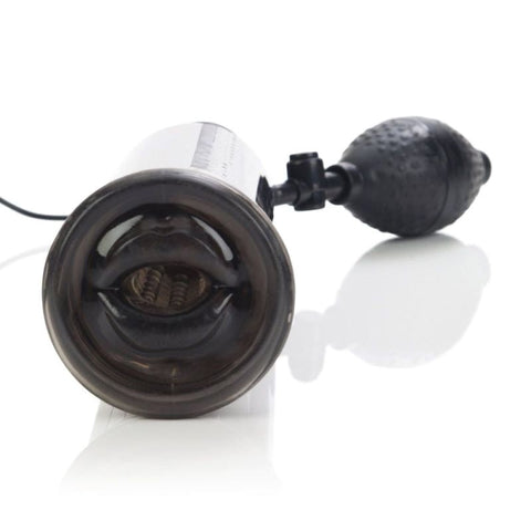 Black Jack Male Stroker Pump by California Exotics - Pumps, Extenders and Sleeves