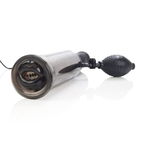 Black Jack Male Stroker Pump by California Exotics - Pumps, Extenders and Sleeves