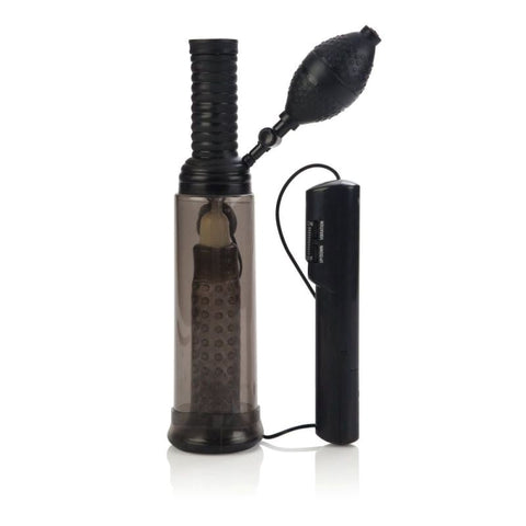 Black Jack Male Stroker Pump by California Exotics - Pumps, Extenders and Sleeves