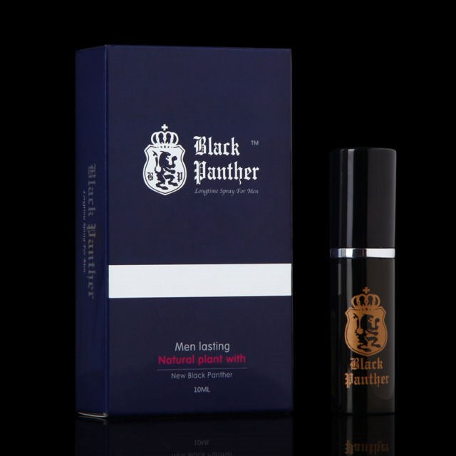 Black Panther Male Delay Spray - - Delay and Excite Sprays