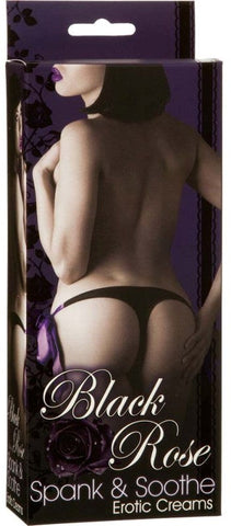 Black Rose Spank and Soothe Erotic Creams by Doc Johnson - Delay and Excite Sprays