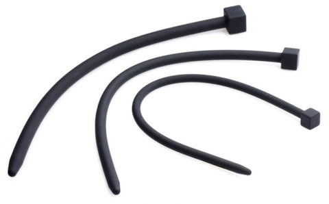 Bolted Deluxe Silicone Urethral Sound Set by XR Brands - Penis Plugs