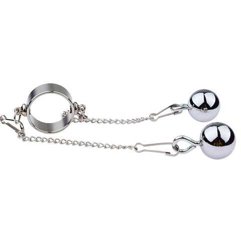 Bondage Play Penis Ring With Balls by BDStyle - Cock Rings