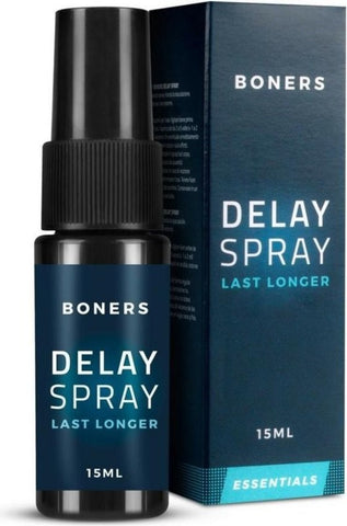 Boners Mens Delay Spray 15ml for Intimate Play - Delay and Excite Sprays