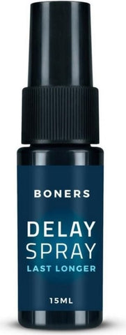 Boners Mens Delay Spray 15ml for Intimate Play - Delay and Excite Sprays