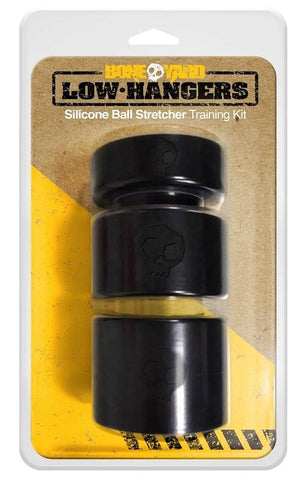 Low Hangers Silicone Ball Stretcher Kit by C1R Releasing - Ball and Cock Toys