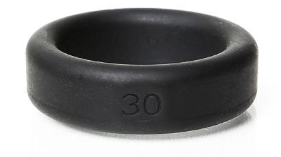 Boneyard Silicone Cock Ring Black 35MM by C1R Releasing - Cock Rings