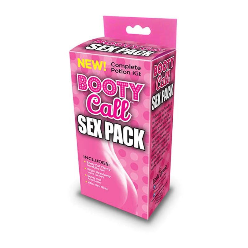 Booty Call Sex Pack - 4 Piece Set - - Anal Lubes