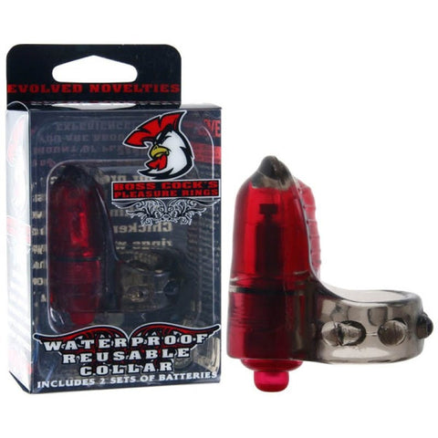 Boss Cocks Collar Cock Ring Waterproof by Evolved - Cock Rings