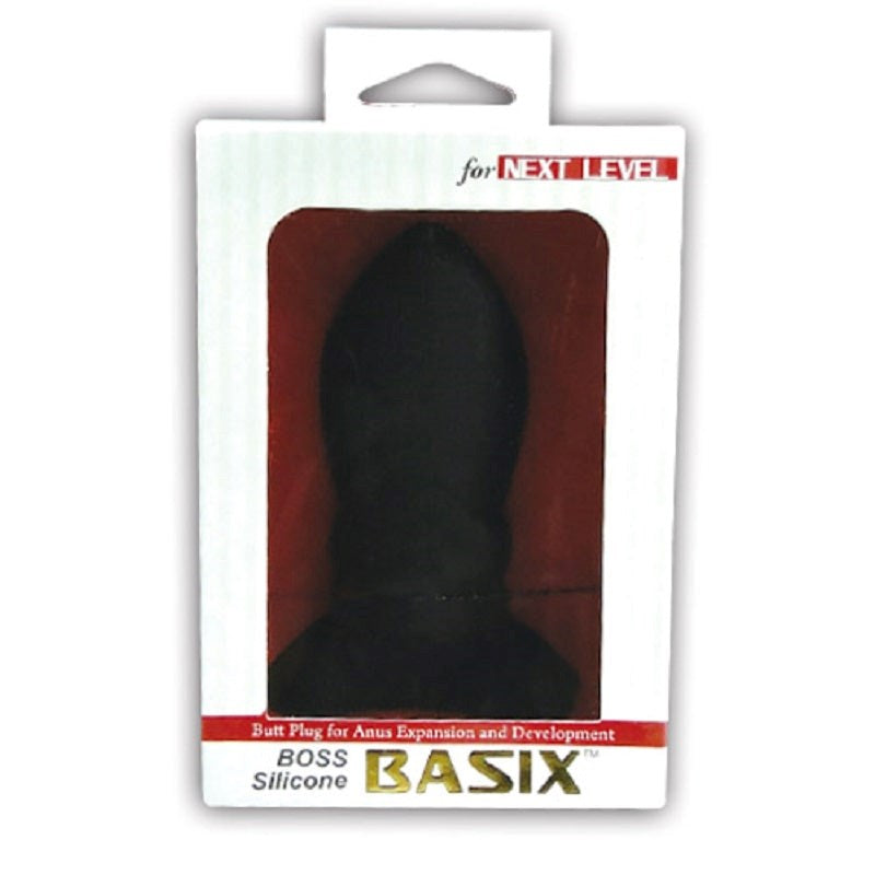 Boss Silicone Basix Anal Plug Level 6 - - Butt Plugs