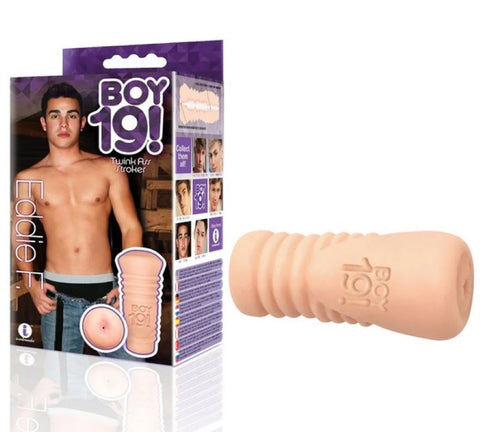 Boy 19 Teen Twink Stroker Eddie F by Icon Brands - Realistic Butts And Vaginas