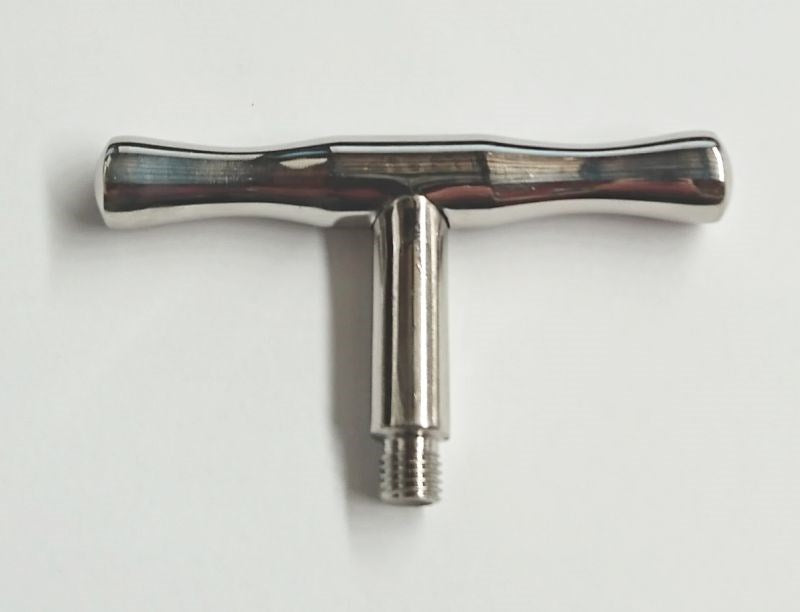 Brobible Metal T Handle Attachment - - Anal Dildos