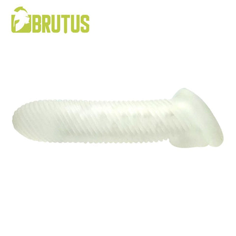 Almighty Ribbed Cocksheath Penis Pump by Brutus - Pumps, Extenders and Sleeves