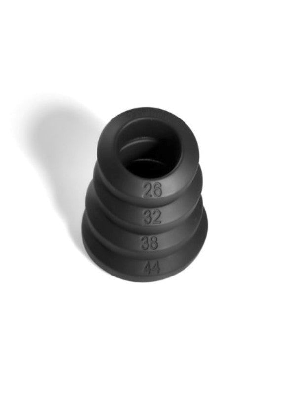 Brutus Big Bulge Silicone Cock Ring 4 Pc Set - - Cock Ring Set