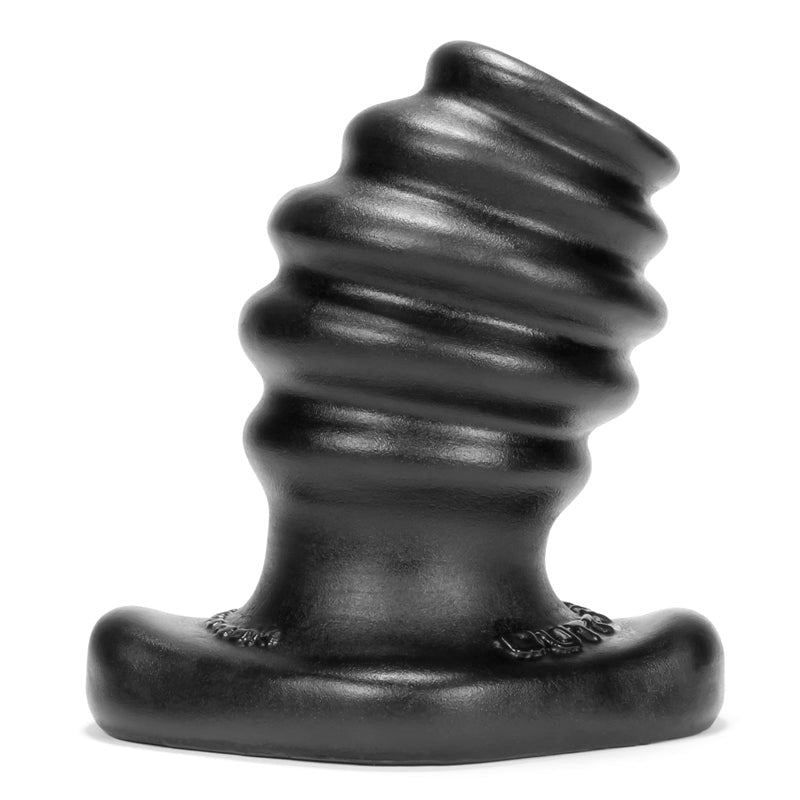 Butthole-2 Hollow Plug Medium Black - - Butt Plugs