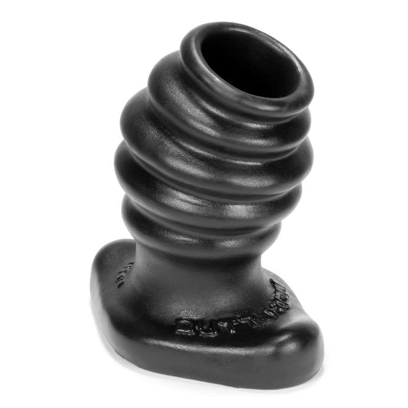 Butthole-2 Hollow Plug Medium Black - - Butt Plugs