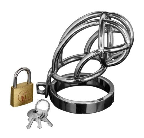 Captus Locking Chastity Cage - - Male Chastity