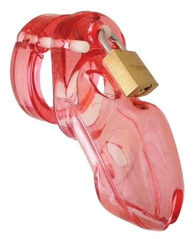CB 3000 Pink Male Chastity Cage by A L Enterprises - Male Chastity