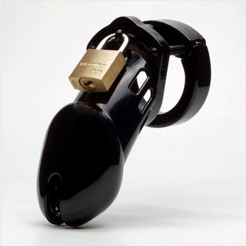 CB 6000 Black - Male Chastity Cock Cage Kit - - Male Chastity