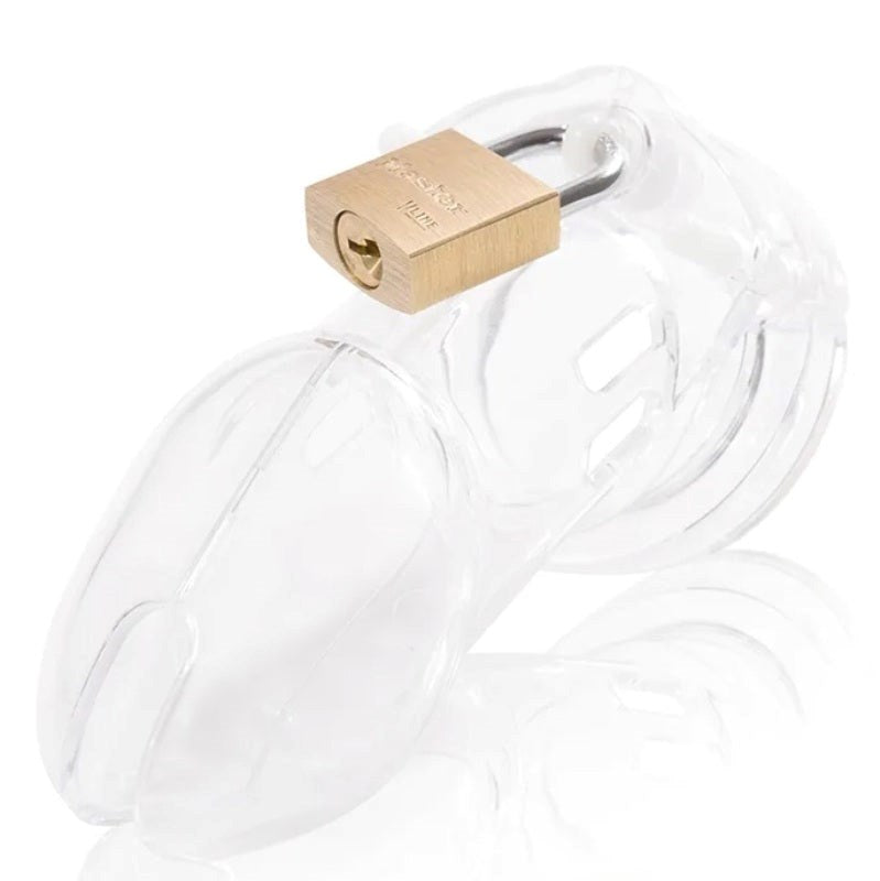 CB-6000 Cock Cage Ket Clear - - Male Chastity