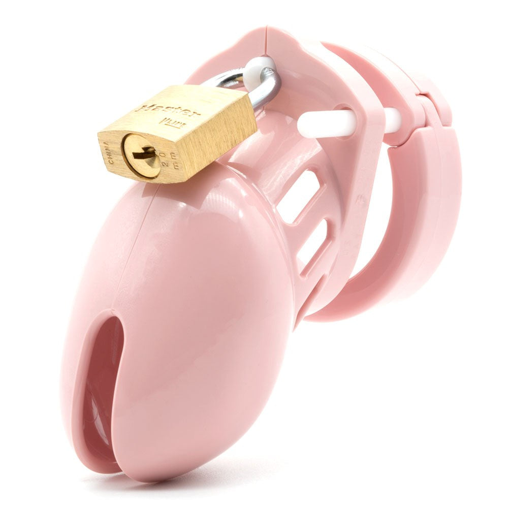 Cb-6000s Chastity Cock Cage Kit - Pink - - Male Chastity