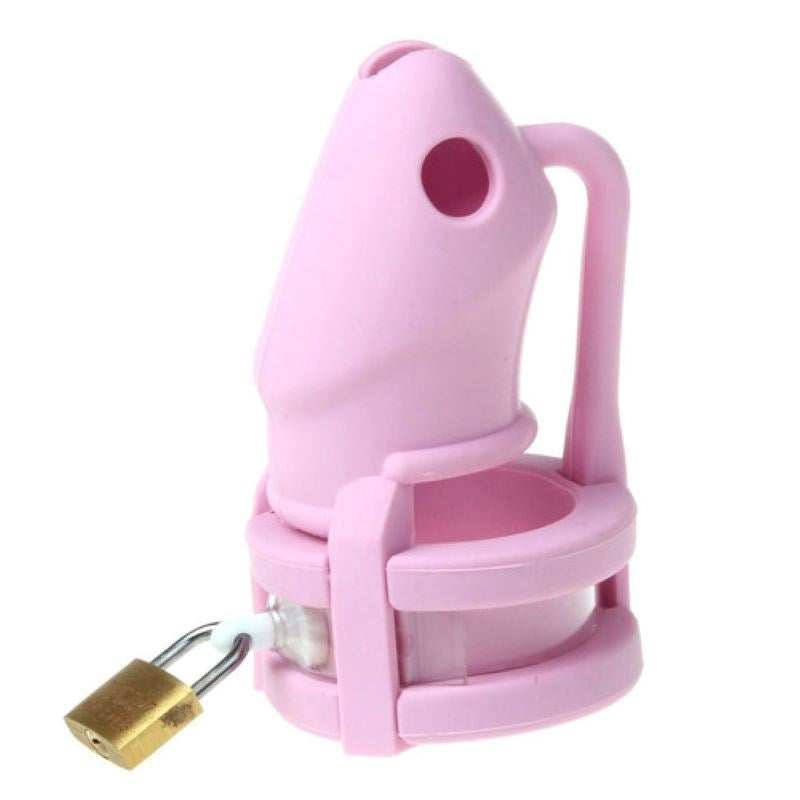 Chastity Cage Silicone Birdlocked - - Male Chastity