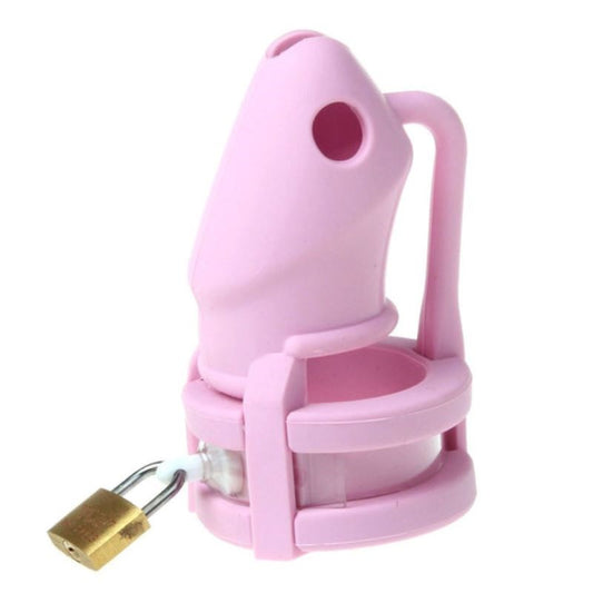 Chastity Cage Silicone Birdlocked - - Male Chastity