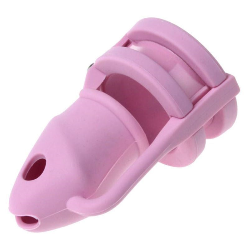 Chastity Cage Silicone Birdlocked - - Male Chastity