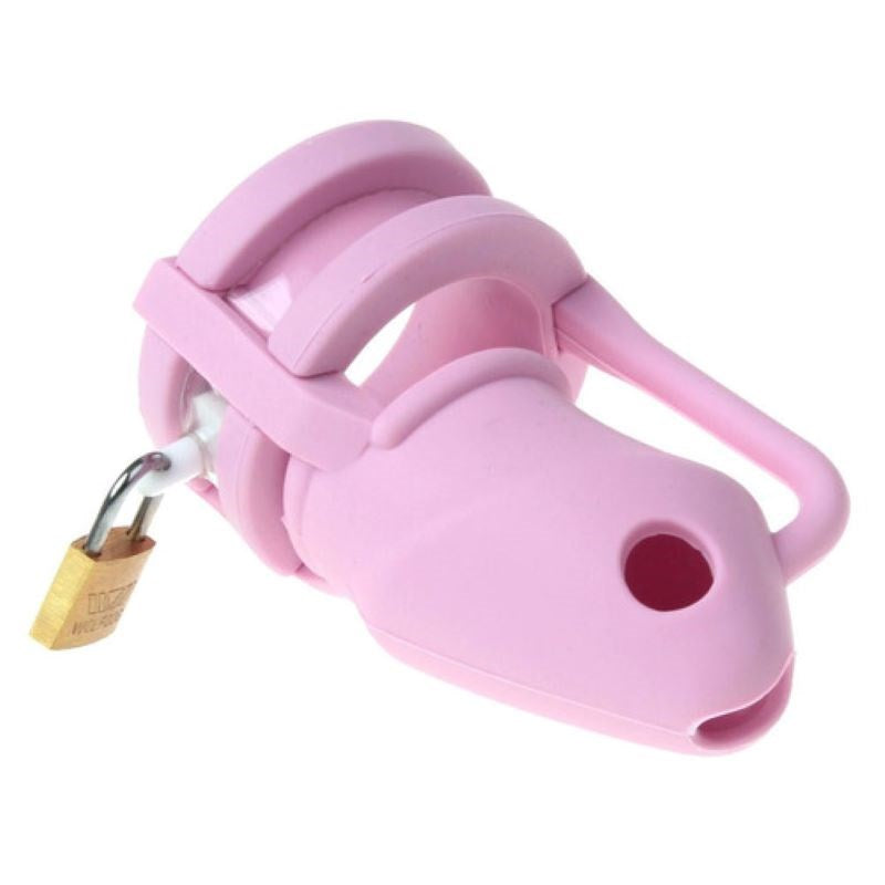 Chastity Cage Silicone Birdlocked - - Male Chastity