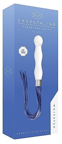 Chrystalino Whipster White by Shots Toys - Anal Dildos